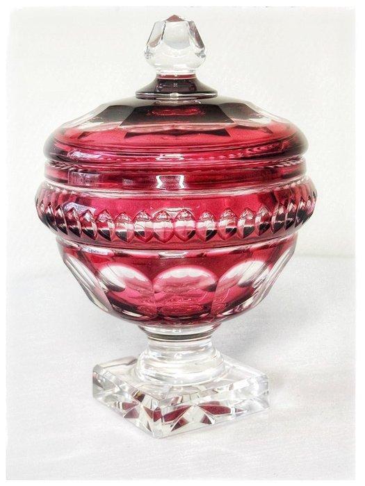 Val Saint Lambert - Vaas - Kristal - Mooie snoep- of, Antiek en Kunst, Antiek | Glas en Kristal