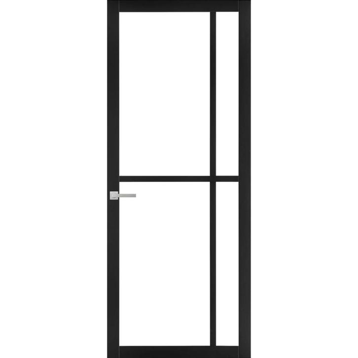 Weekamp binnendeur WK6313-C 93x201,5 (Opdek linksdraaiend), Doe-het-zelf en Verbouw, Deuren en Horren, Nieuw, Glas, Hout, Binnendeur