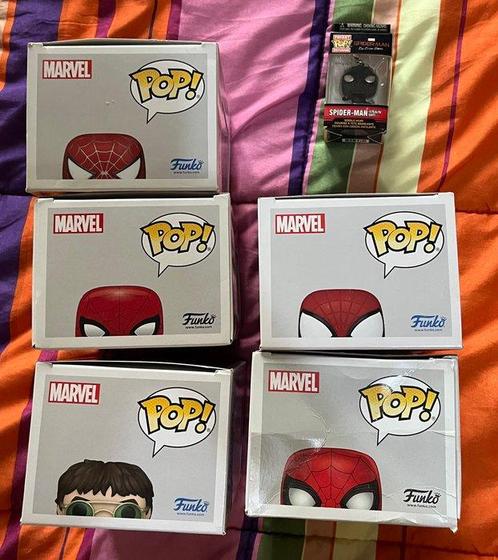 Funko - Funko Pop Spider-Man Collection of 6, Antiek en Kunst, Antiek | Speelgoed