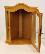 Hoekkast - Glas, Hout - Hoek Vitrine