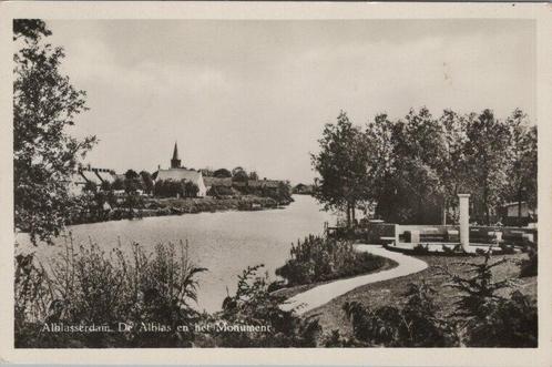ALBLASSERDAM - De Alblas en het Monument, Verzamelen, Ansichtkaarten | Nederland, Verzenden