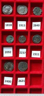 Romeinse Rijk Lot of 17 Æ coins 3rd - 4th century AD (Zonder