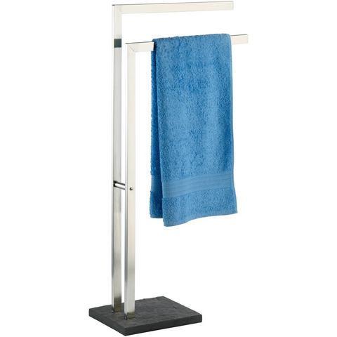 WENKO Handdoekenrek Slate rok met 2 armen, staande, Huis en Inrichting, Badkamer | Badtextiel en Accessoires, Nieuw, Verzenden