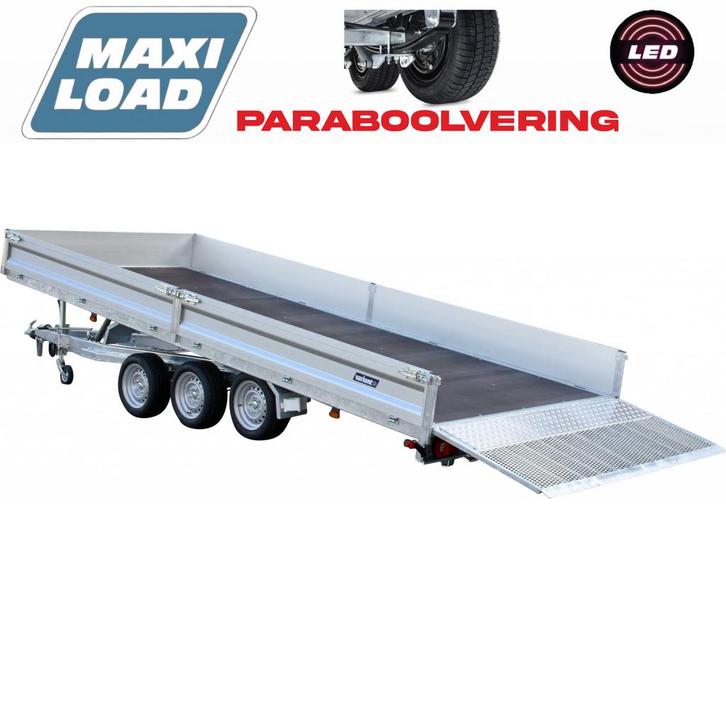 Variant 3543 UX Multitransporter 420x210 3500Kg, Auto diversen, Aanhangers en Bagagewagens, Ophalen of Verzenden