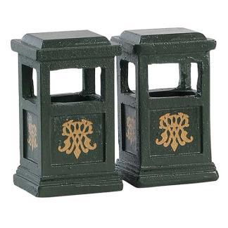 Kerstdorp accessoire | Lemax | Green Trash Can | General, Diversen, Kerst, Nieuw, Verzenden