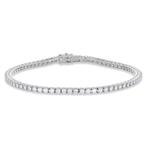 Armband - 18 karaat Witgoud - 1.80ct. tw. Diamant, Sieraden, Tassen en Uiterlijk, Armbanden, Nieuw