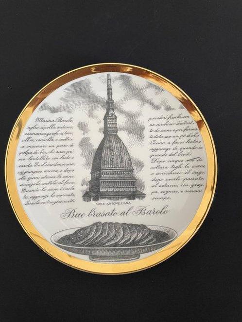 Fornasetti - Piero Fornasetti - Schotel - ricette D’ italia, Antiek en Kunst, Antiek | Meubels | Stoelen en Banken