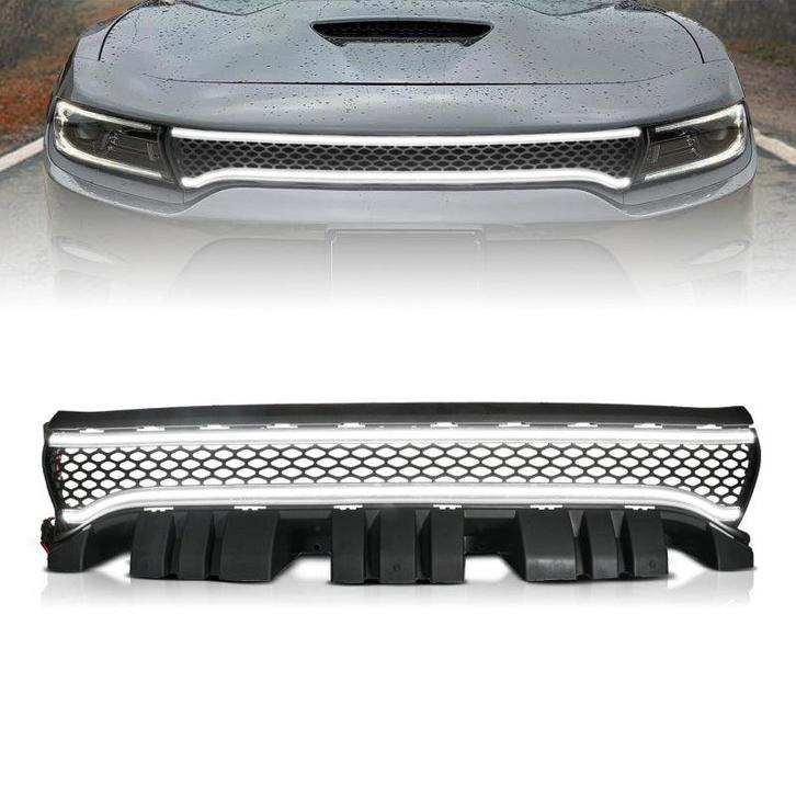 ANZO 15-23 Dodge Charger Black LED Grille w/ Initiation &, Auto-onderdelen, Verlichting, Ophalen of Verzenden
