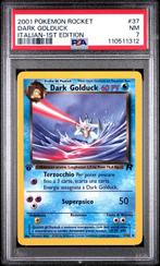 WOTC Pokémon - 2 Graded card - Dark Golduck PSA 7 + Dark, Hobby en Vrije tijd, Verzamelkaartspellen | Pokémon, Nieuw