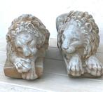 sculptuur, Leoni - 17 cm - Steen
