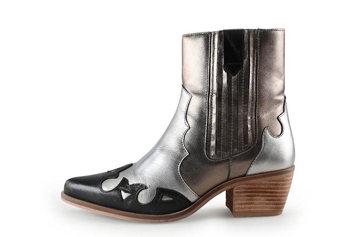 Manfield cowboy laarzen in maat 38 Zilver | 25% korting, Kleding | Dames, Schoenen, Overige kleuren, Zo goed als nieuw, Verzenden