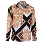 Radical • blouse met barok motief • XL, Kleding | Dames, Tops, Verzenden, Zwart, Maat 46/48 (XL) of groter, Nieuw