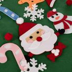 Ruhhy DIY Vilt Kerstboom - Inclusief 26 Versieringen - He..., Diversen, Kerst, Ophalen of Verzenden, Nieuw