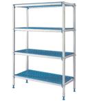 Lineaire Rek In Geanodiseerd Aluminium GN 4 Niveaus modula, Ophalen of Verzenden, Nieuw