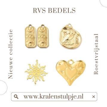 Elegante RVS Bedels – Vanaf €1,50 per stuk! beschikbaar voor biedingen