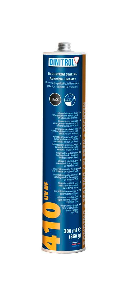 Dinitrol 410 uv black 310 ml, zwart, Doe-het-zelf en Verbouw, Isolatie en Afdichting, Nieuw, Verzenden