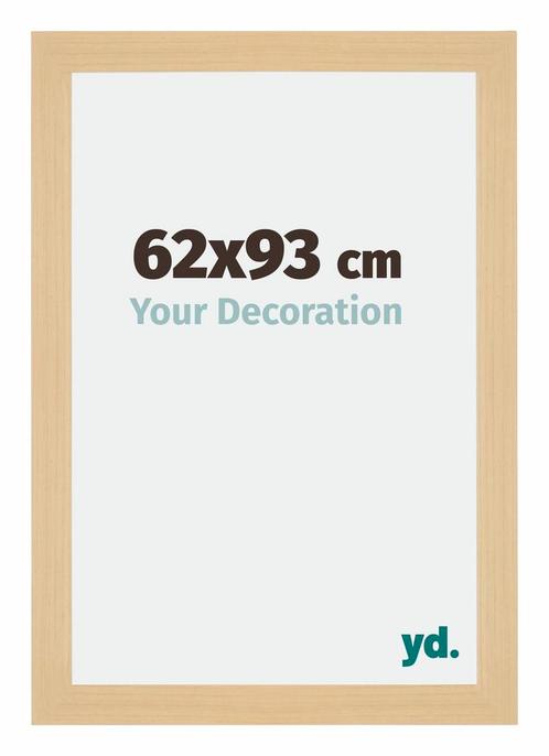 Fotolijst 62x93 cm - Ahorn Decor - MDF - Mura, Huis en Inrichting, Woonaccessoires | Lijsten, Nieuw, Verzenden