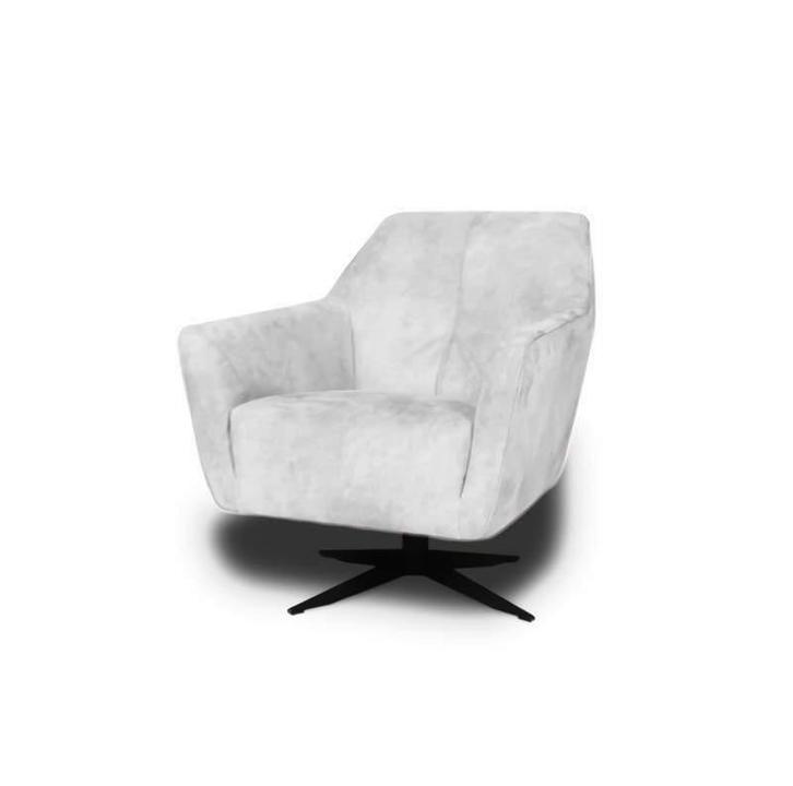 Fauteuil Floris - fauteuils - Wit, Huis en Inrichting, Stoelen, Wit, Nieuw, Leer