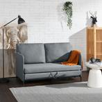 [en.casa] Slaapbank 2-zitsbank 78x125x67 cm donkergrijs, Verzenden, Nieuw