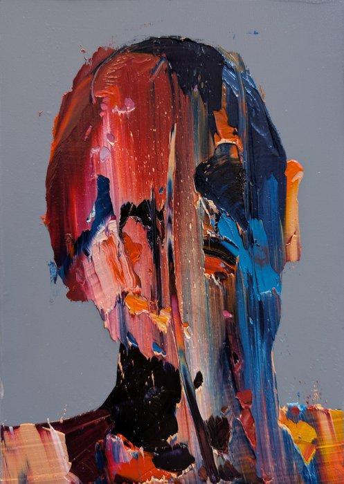 Matt Lambert - Intrusive #512, Antiek en Kunst, Kunst | Schilderijen | Modern