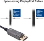 20 meter 8K DisplayPort 2.1 DP40 UHBR10 LSZH Active Optical, Huis en Inrichting, Verzenden, Zo goed als nieuw