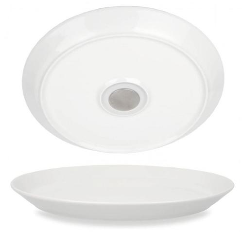 Silwy Porseleinen Bord 2st., Caravans en Kamperen, Kampeeraccessoires, Nieuw
