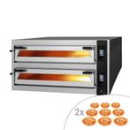 GGM Gastro | Elektrische pizzaoven - 9+9x 35cm (Breed) - |, Verzenden, Nieuw, GGM Gastro