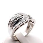 Ring - 18 karaat Witgoud Diamant (Natuurlijk) - Diamant, Nieuw