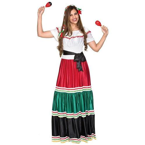 Mexicaanse jurk, Hobby en Vrije tijd, Feestartikelen, Feestartikel, Nieuw, Verzenden