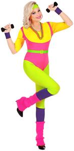 80s Aerobics Instructrice Kostuum - M, Kleding | Dames, Verzenden, Nieuw