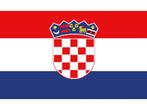 Kroatische boot vlag 20 x 30 cm, Nieuw, Ophalen of Verzenden