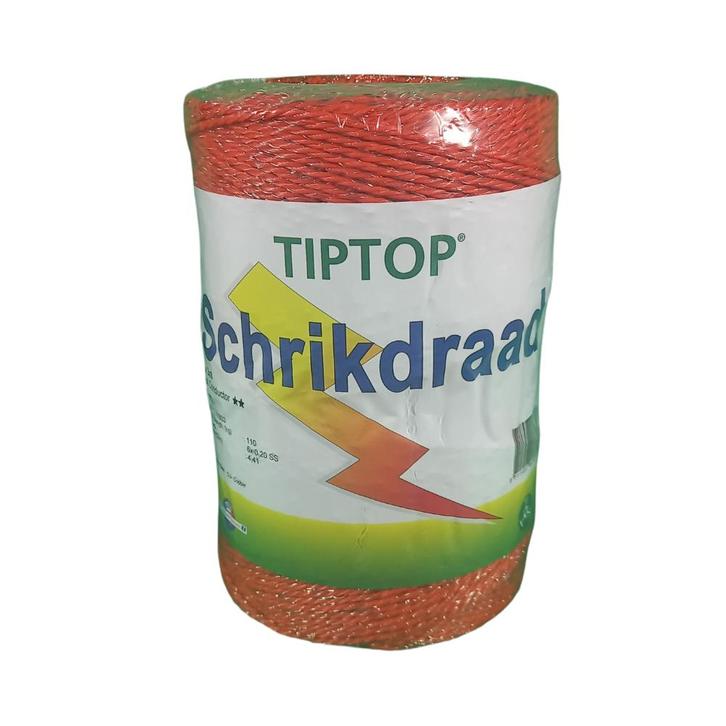 TipTop schrikdraad oranje 400meter 3mm, Tuin en Terras, Gaas en Draad, Ophalen of Verzenden