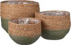 Tweedekans | Mica Decorations Jorck Plantenmand - Set van 3, Huis en Inrichting, Woonaccessoires | Overige, Ophalen of Verzenden