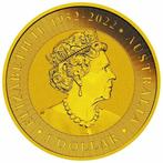 Australië. 1 Dollar 2023 1 oz Kangaroo Flag Colorized 24k, Postzegels en Munten