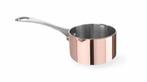 Mini steelpan koper - met schenktuit - Ø85x(H)50mm, Verzenden, Nieuw in verpakking