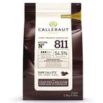 Callebaut Pure Chocolade Callets 811 2,5KG, Ophalen of Verzenden, Brood en Banket