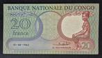 Congo. - 20 and 50 Francs - 1962 - Pick 4a, Pick 5a (Zonder