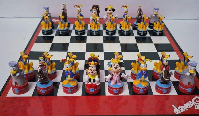 Disney - Schaakspel - Mickey Mouse & Friends - Hars, Verzamelen, Disney