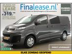 Citroën Jumpy 2.0 BlueHDI L3H1 DC Airco 6 Pers Camera €319pm, Citroën, Nieuw, Zilver of Grijs, Lease