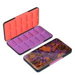 Game Case voor 24x Nintendo Switch Cartridges - Violet/Scarl, Verzenden, Zo goed als nieuw