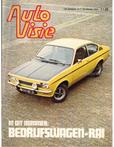 1974 AUTOVISIE MAGAZINE 7 NEDERLANDS