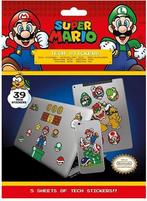 Super Mario - Mushroom Kingdom stickerset, Verzenden, Nieuw