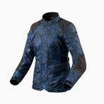 REVIT! Voltiac 3 H2O Jas Dames Camo Blauw, Motoren, Kleding | Motorkleding, Nieuw met kaartje, REV'IT!, Jas | textiel, Verzenden