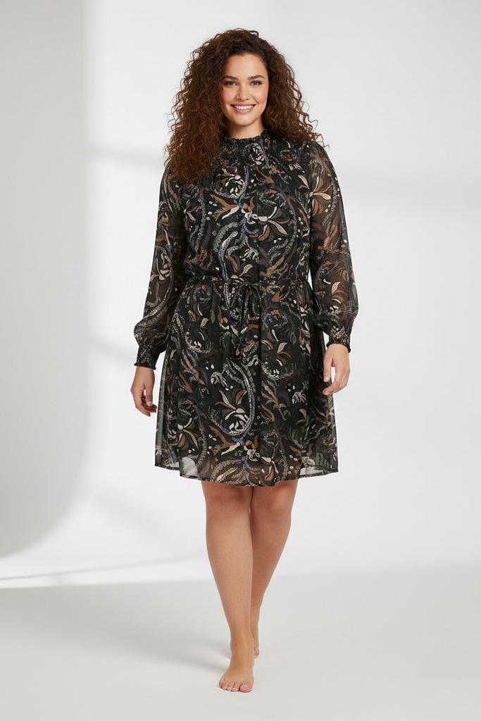 ZHENZI jurk Olar Maat:, Kleding | Dames, Jurken, Overige kleuren, Nieuw, Verzenden