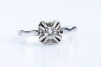 Ring - 18 karaat Witgoud - 0.22ct. tw. Diamant (Natuurlijk), Nieuw