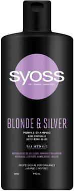 SYOSS BLONDE & SILVER SHAMPOO FLACON 440 ML, Verzenden, Nieuw