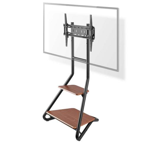 TV standaard vloer 37-75 inch Max 40 kg | 2 av planken, Audio, Tv en Foto, Televisie-accessoires, Nieuw, Verzenden