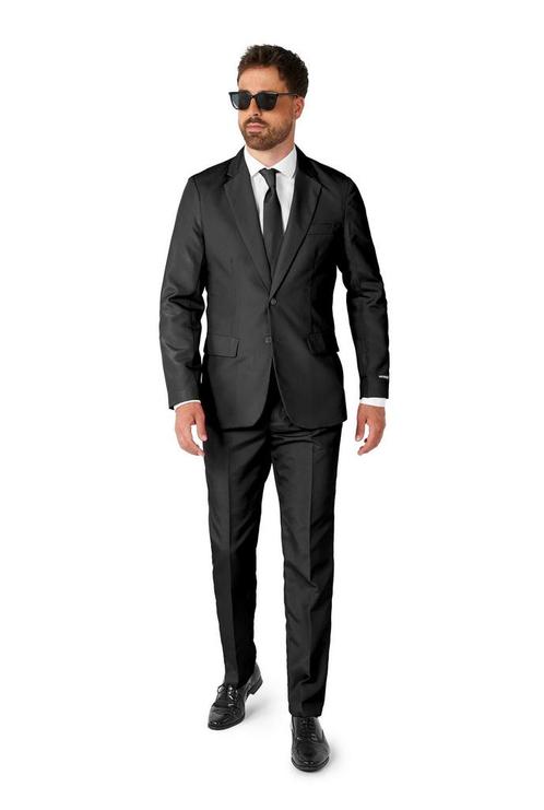 Zwart Pak Heren Suitmeister, Kleding | Heren, Carnavalskleding en Feestkleding, Nieuw, Verzenden