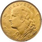 Zwitserland. 10 Francs 1922 10 Francs Swiss Gold Vreneli