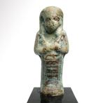 Oude Egypte, derde tussenperiode Faience Shabti voor, Antiek en Kunst